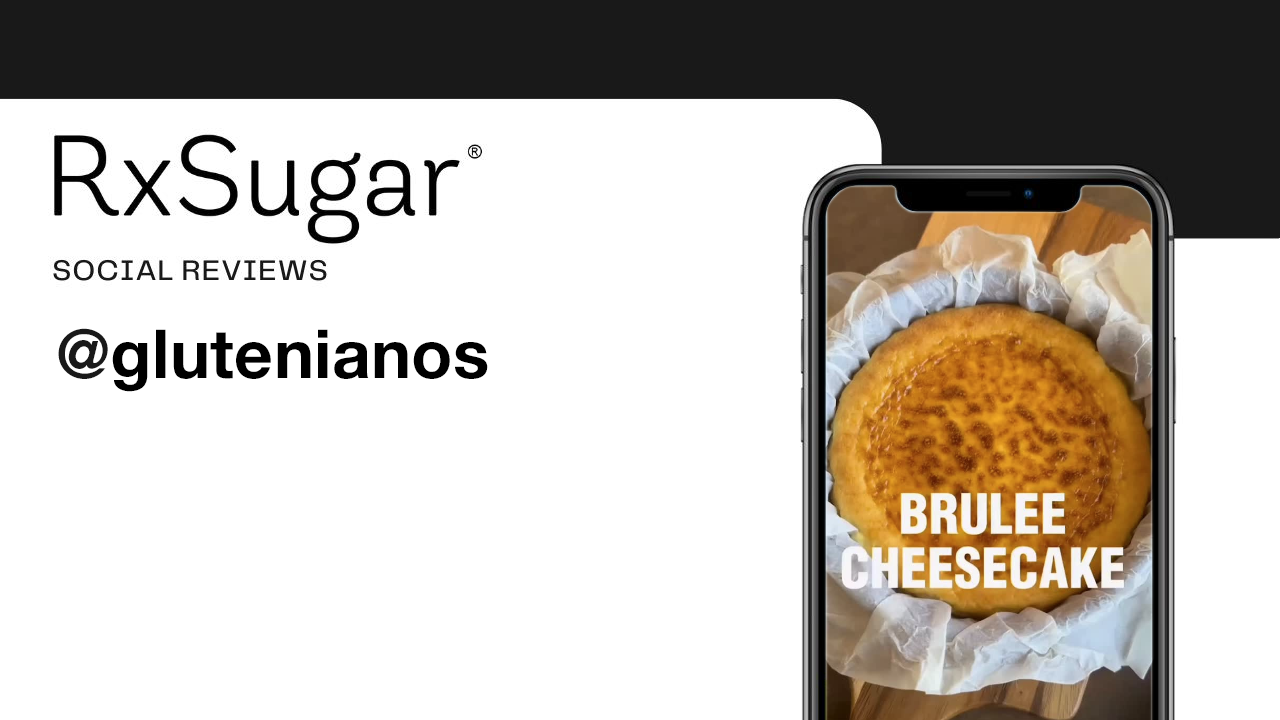 Brûlée Cheesecake by @glutenianos