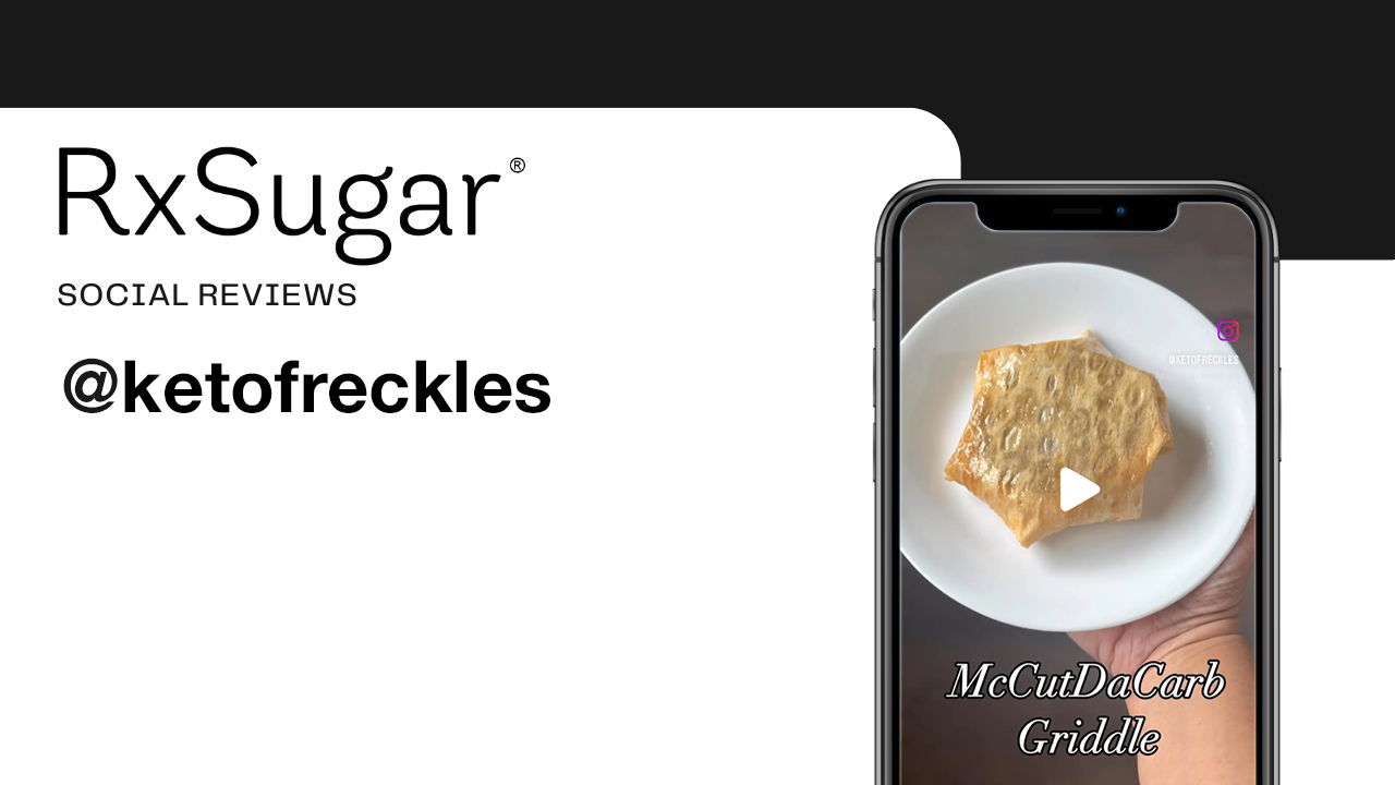 The 'McCutDaCarb' Griddle by @ketofreckles