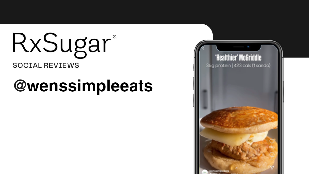 Healthy McGriddle by @ wenssimpleeats