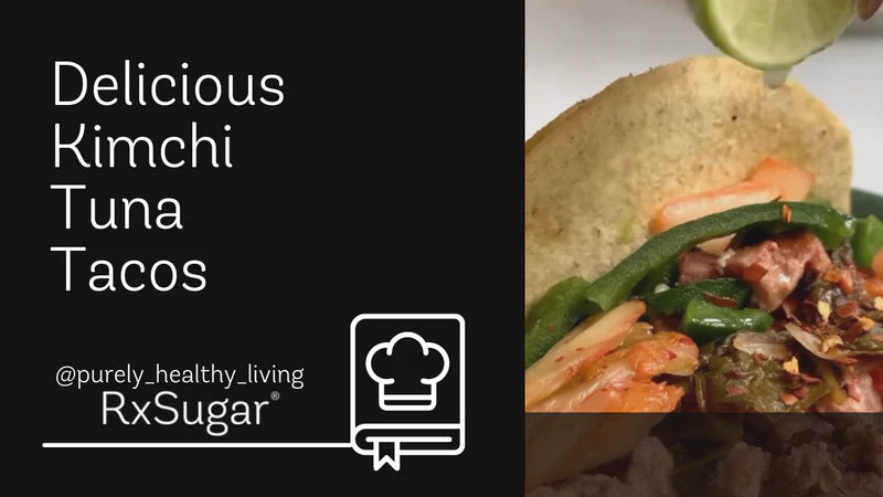 Kimchi Tuna Tacos by @purely_healthy_living on Instagram