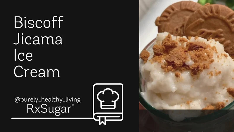 Biscoff Jicama Ice Cream by @purely_healthy_living on Instagram