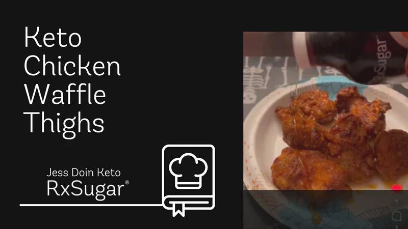 Jess Doin Keto Chicken Waffle Thighs