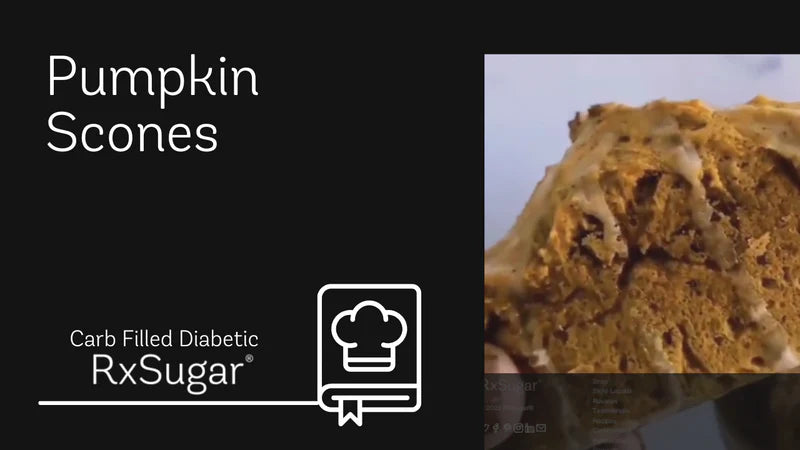 Carb Filled Diabetic Pumpkin Scones
