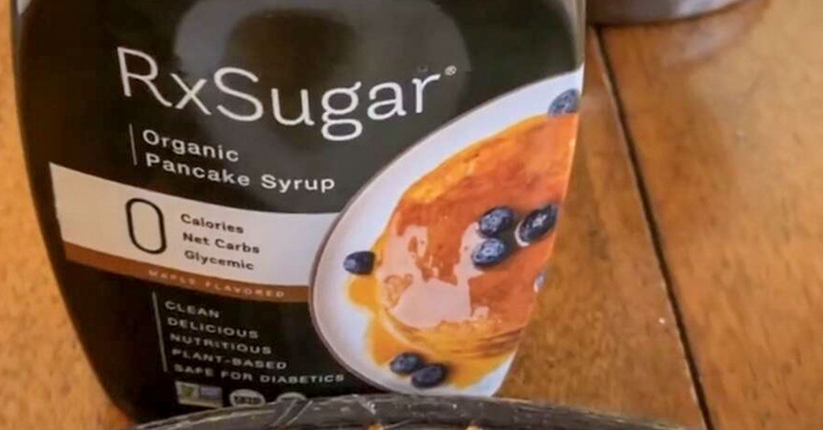 Gabby Shares About Organic Pancake Syrup & RxSugar Products (Spanish)