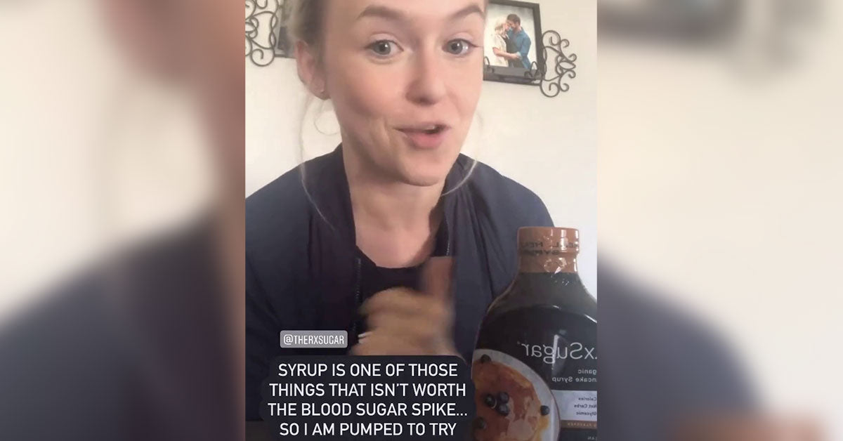 Jessica Willard RxSugar Organic Pancake Syrup