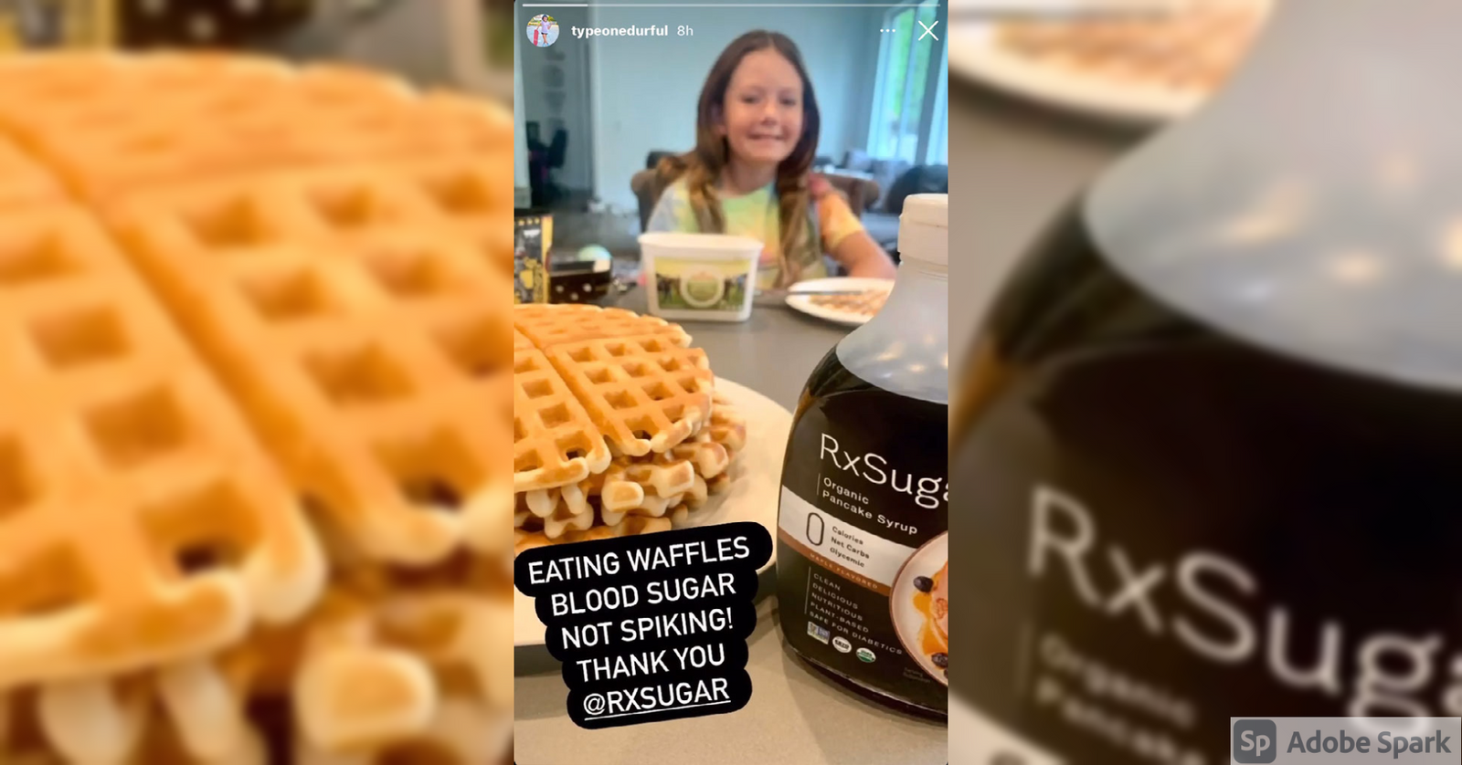 TypeOneDurful Loving The RxSugar Organic Pancake Syrup