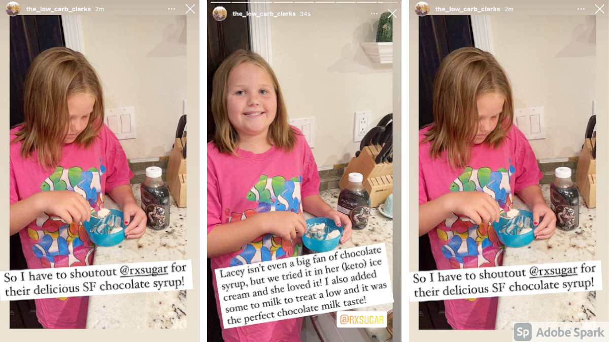 The Low Carb Clarks Loving The RxSugar Organic Chocolate Syrup