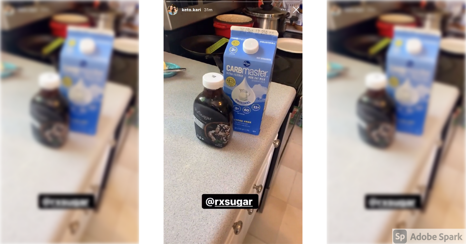 Keto Kari Trying RxSugar Organic Chocolate Syrup