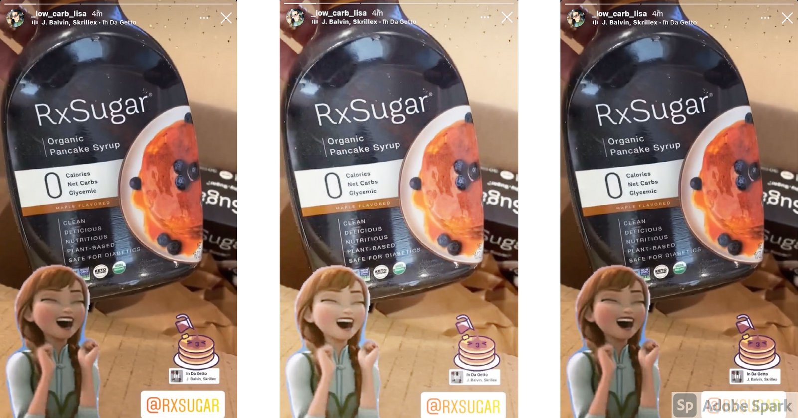 Low Carb Lisa Trying Her RxSugar Organic Pancake Syrup