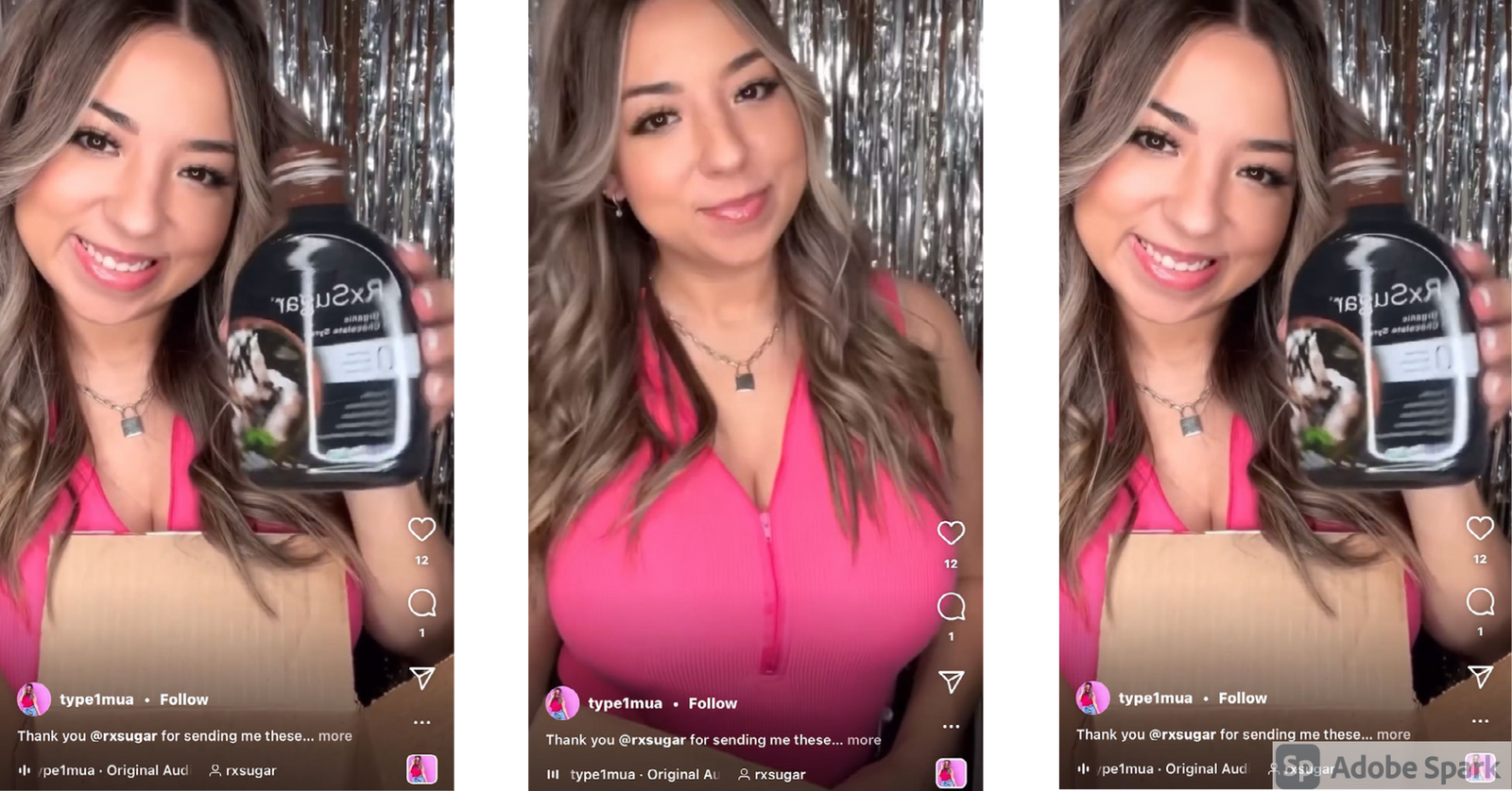 Type One Mua Loving Her RxSugar Organic Chocolate Syrup