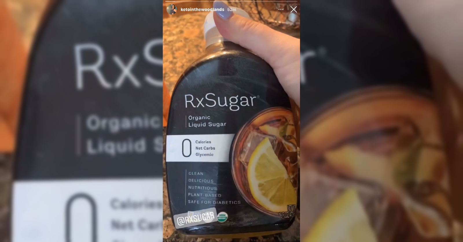 Keto In The Woodlands Giving Her RxSugar Review