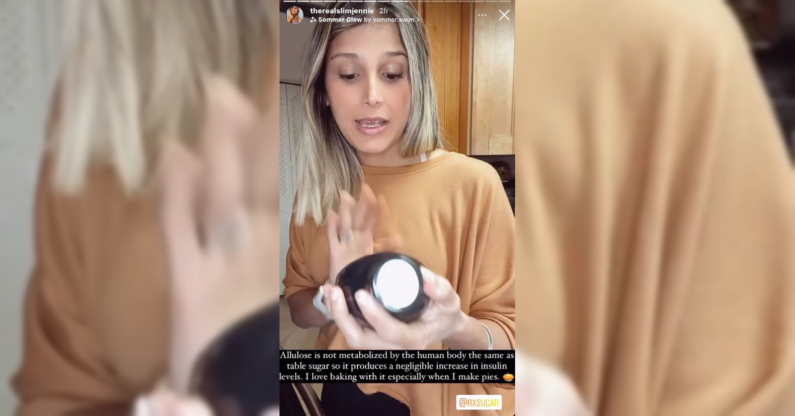 The Real Slim Jennie Excited About Her New RxSugar Treats