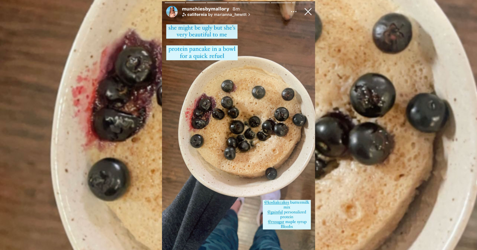 Munchies By Mallory Protein Pancake ft. RxSugar