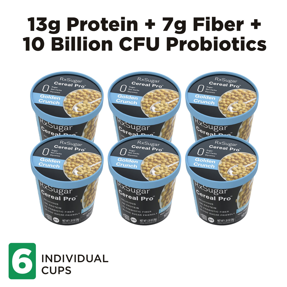 RxSugar Cereal Pro Golden Crunch