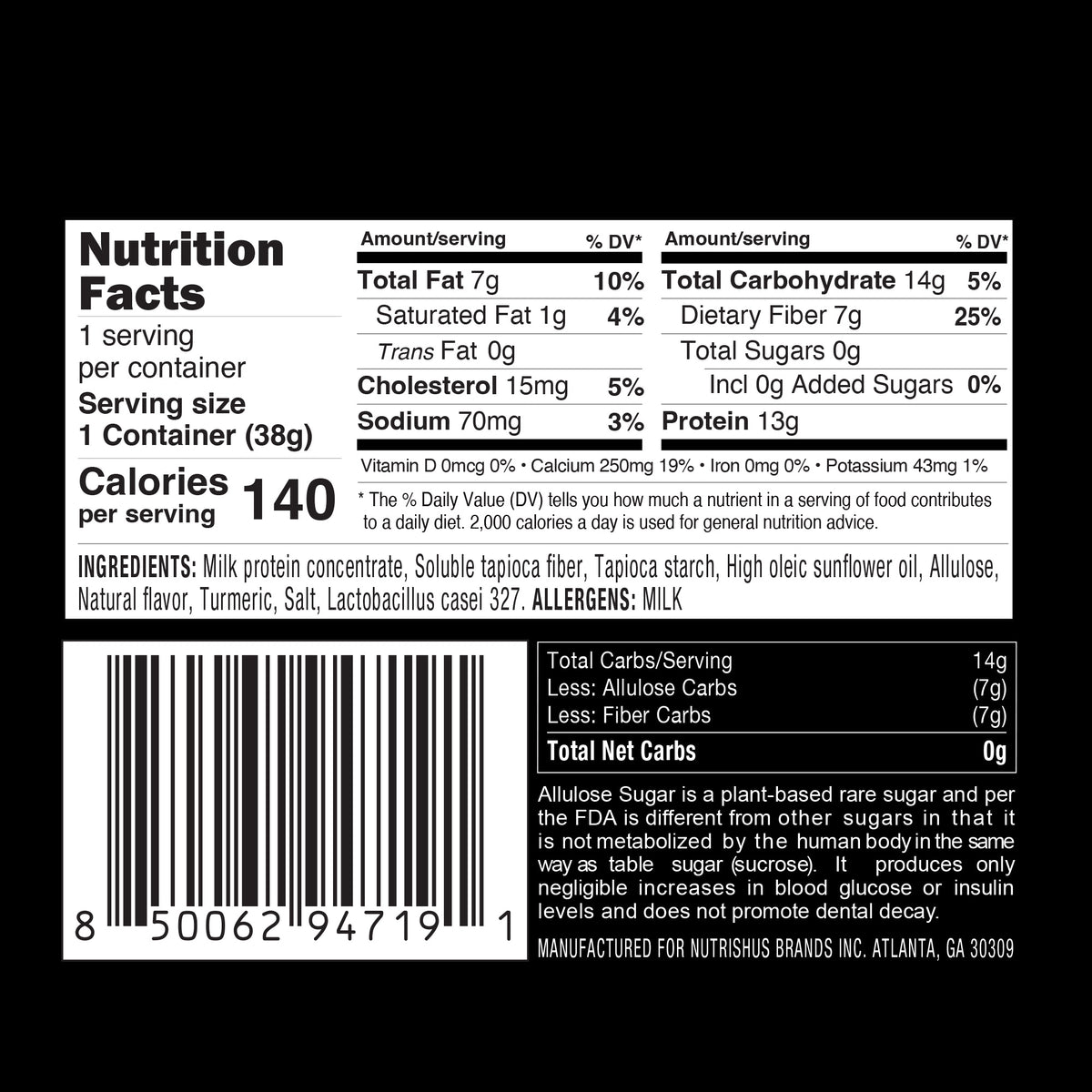 RxSugar Cereal Pro Golden Crunch