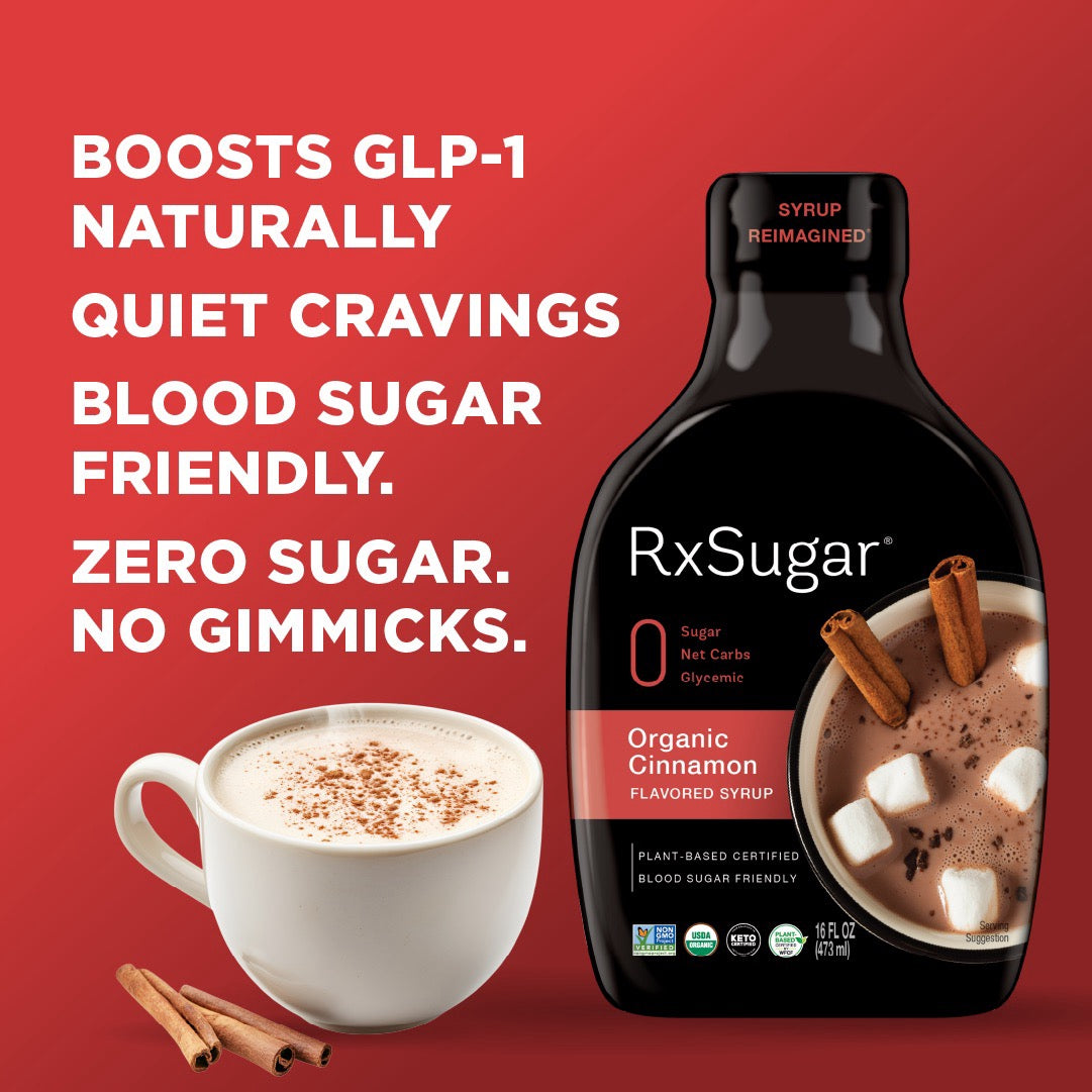 RxSugar Organic Cinnamon Syrup Q3 2023